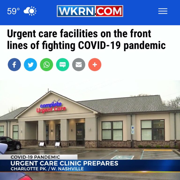 COVID-19 Nashville Urgent Care